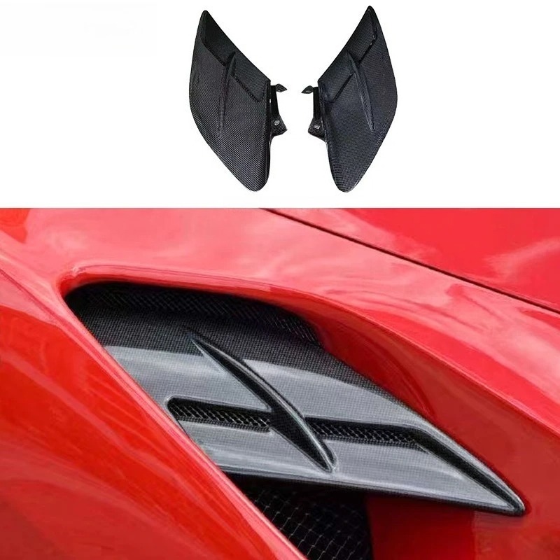 High Quality Fast Delivery Whole Sale Price Dry Carbon Fiber Capristo Side Vent Body Kits for 488